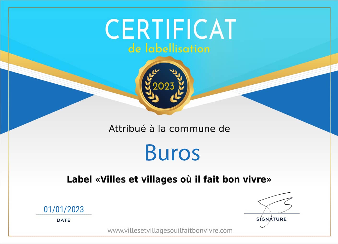 Certificat-labellisation-2023-Buros